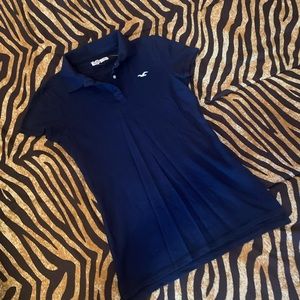 Navy short sleeve polo